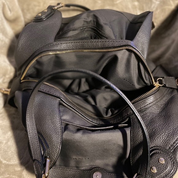 COACH EDIE 31 GOLD/GUNMETAL SHOULDER BAG - Picture 3 of 5